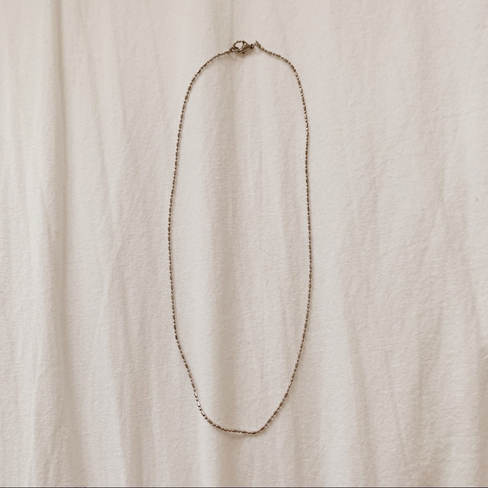 SILVER necklace NWOT